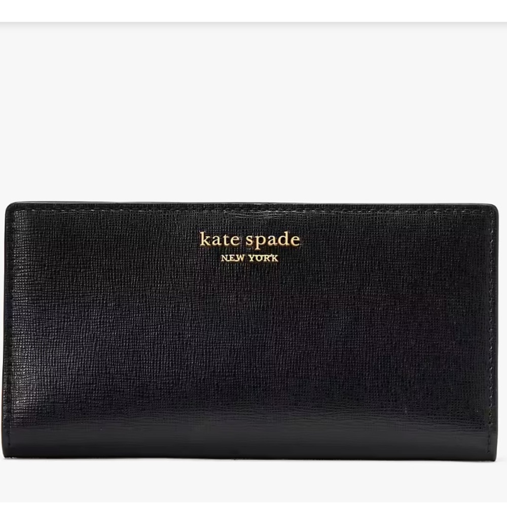 Kate Spade | Morgan Slim Bifold Wallet w/ PINK Interior
